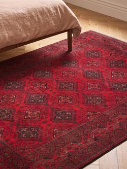 Gooch Luxury Hand Knotted Khal Mohammadi Rug, Red - view 2, Red