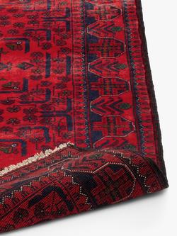 Gooch Luxury Hand Knotted Kundos Runner Rug, L240 x W72 cm - view 2, Red