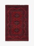 Gooch Luxury Hand Knotted Khal Mohammadi Rug, Red