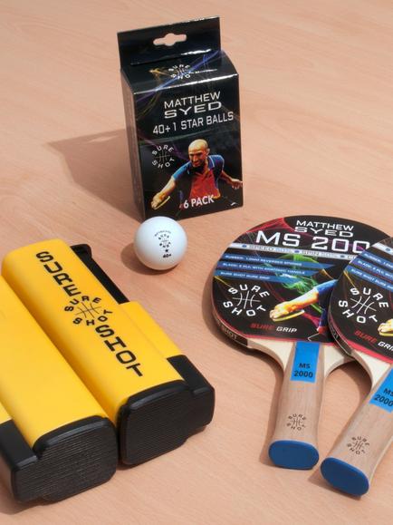 Butterfly Sure Shot Matthew Syed Table Tennis Set - view 2, Multi