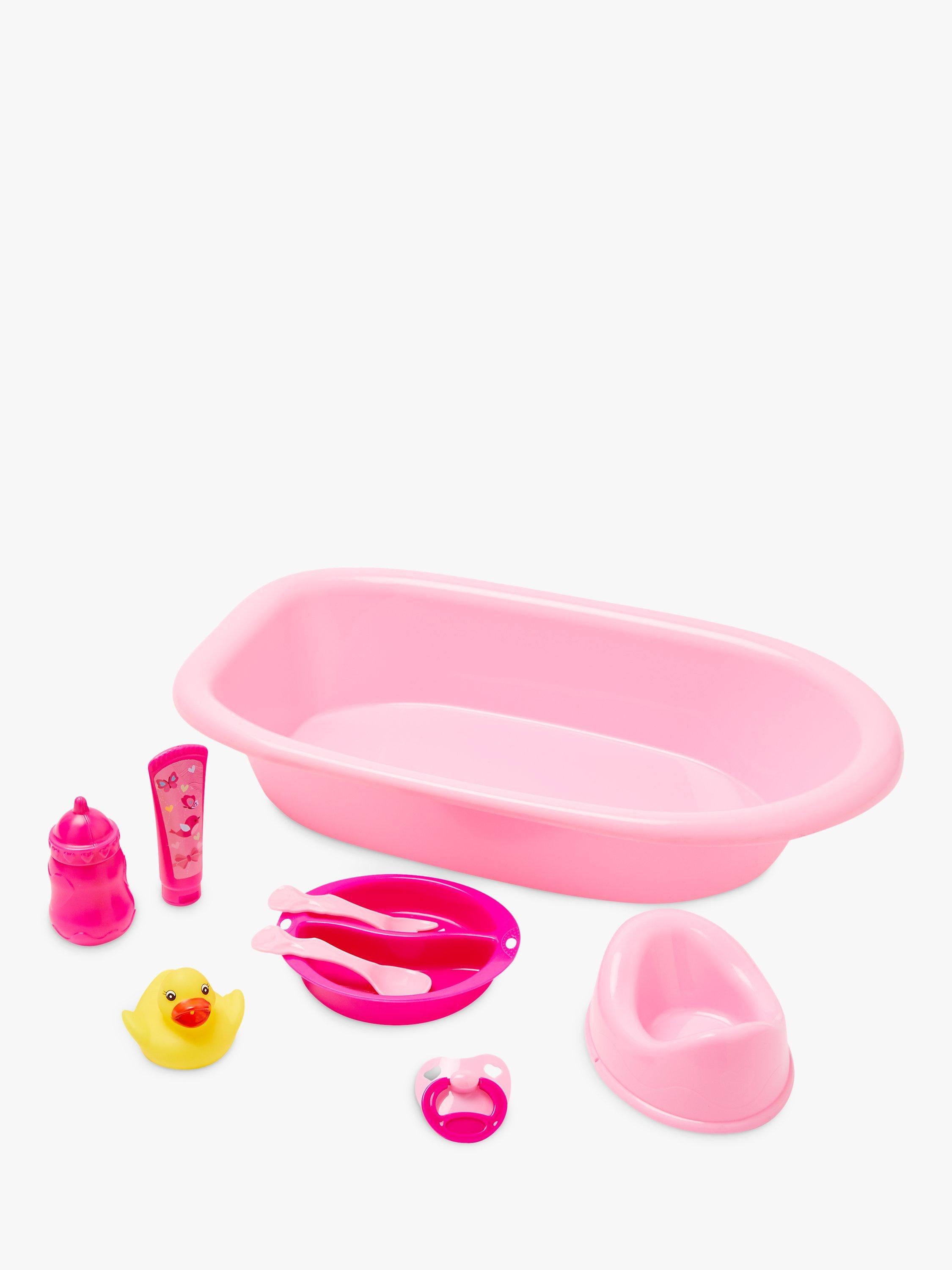 John Lewis Baby Doll Bath Set
