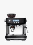 Sage SES878 The Barista Pro Luxe Coffee Machine, Truffle Black