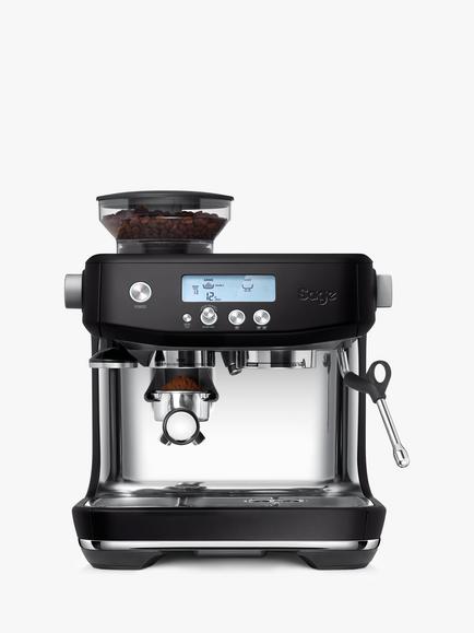 Sage Barista Pro Bean to Cup Coffee Machine, Truffle Black