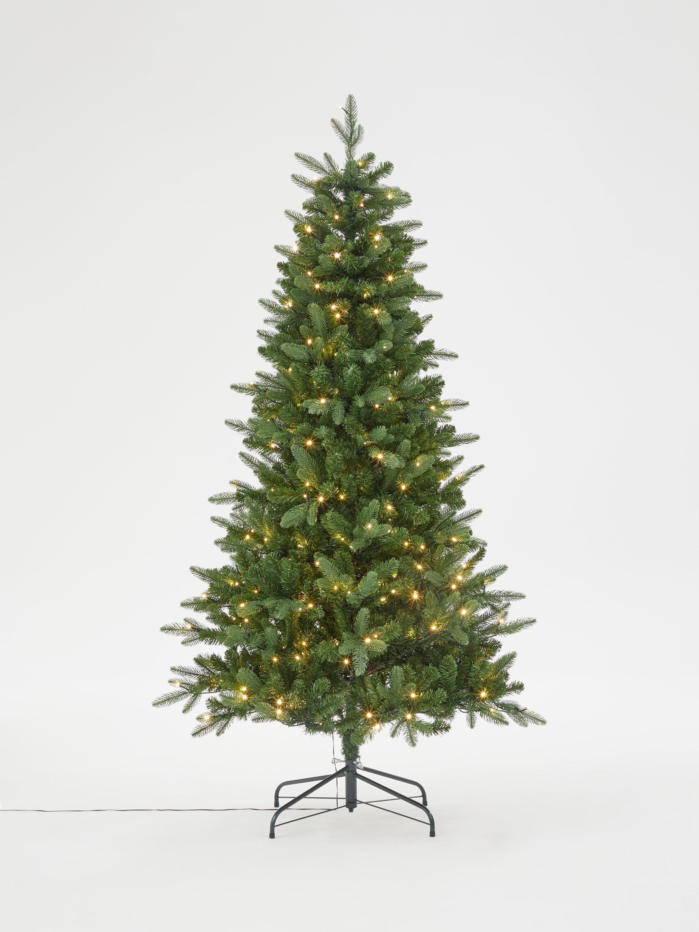 John Lewis & Partners Newington Pre-lit Christmas Tree, 6ft