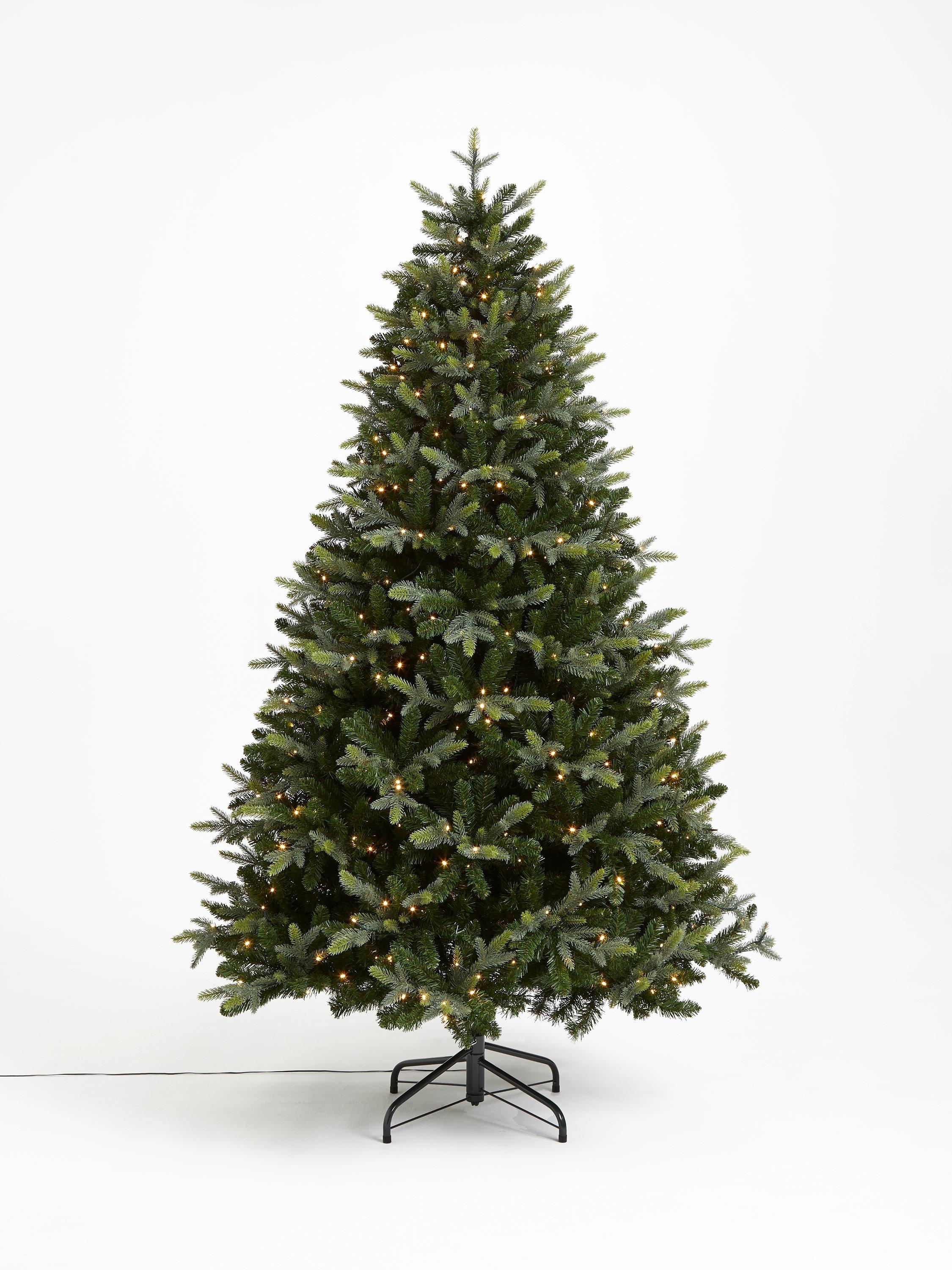 John Lewis & Partners Belgravia Pre-lit Christmas Tree, 7ft