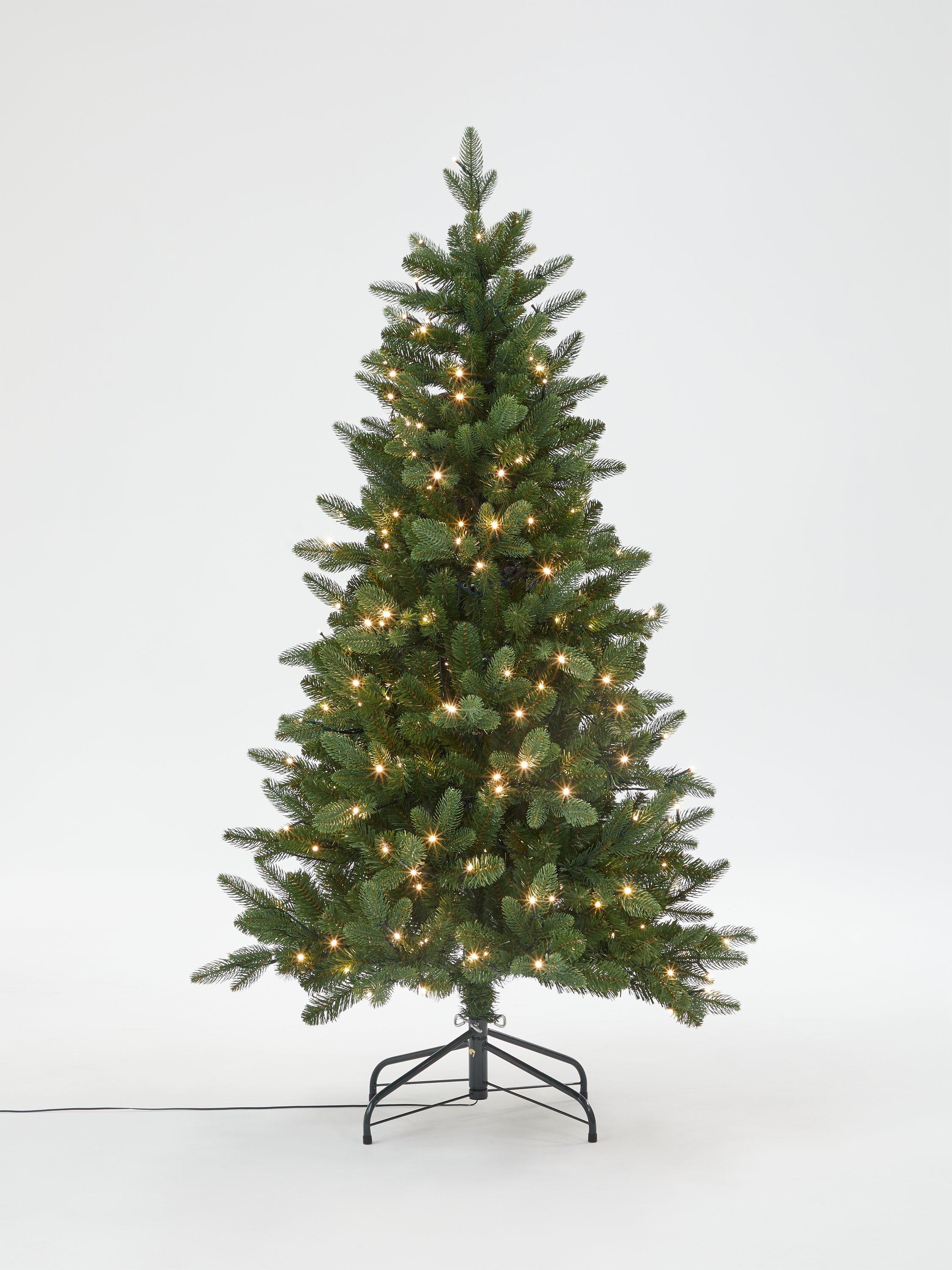 John Lewis & Partners Newington Pre-lit Christmas Tree, 5ft