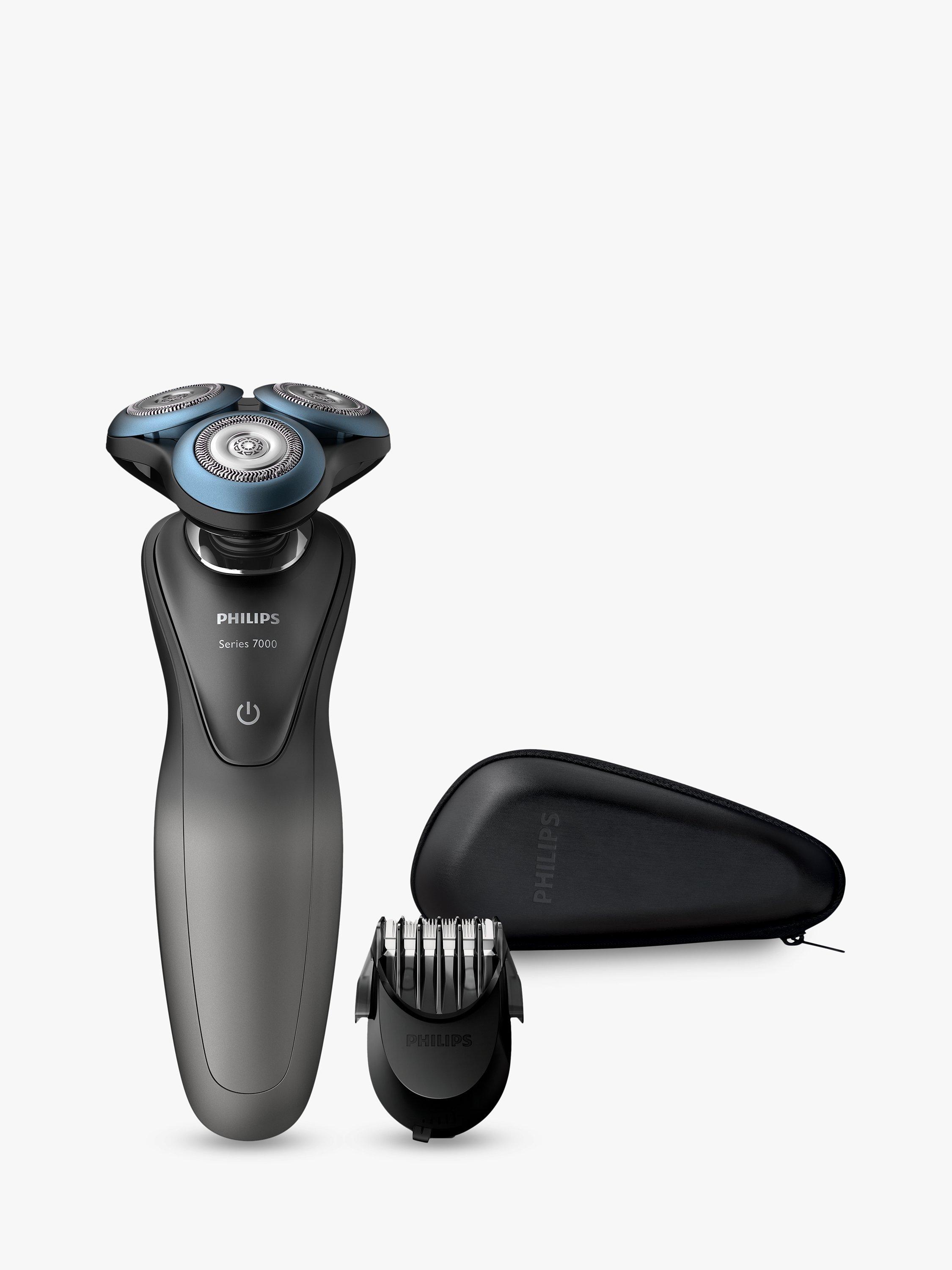 Philips S7960/17 Series 7000 Wet or Dry Men's Electric Shaver with Personal Shave Plan