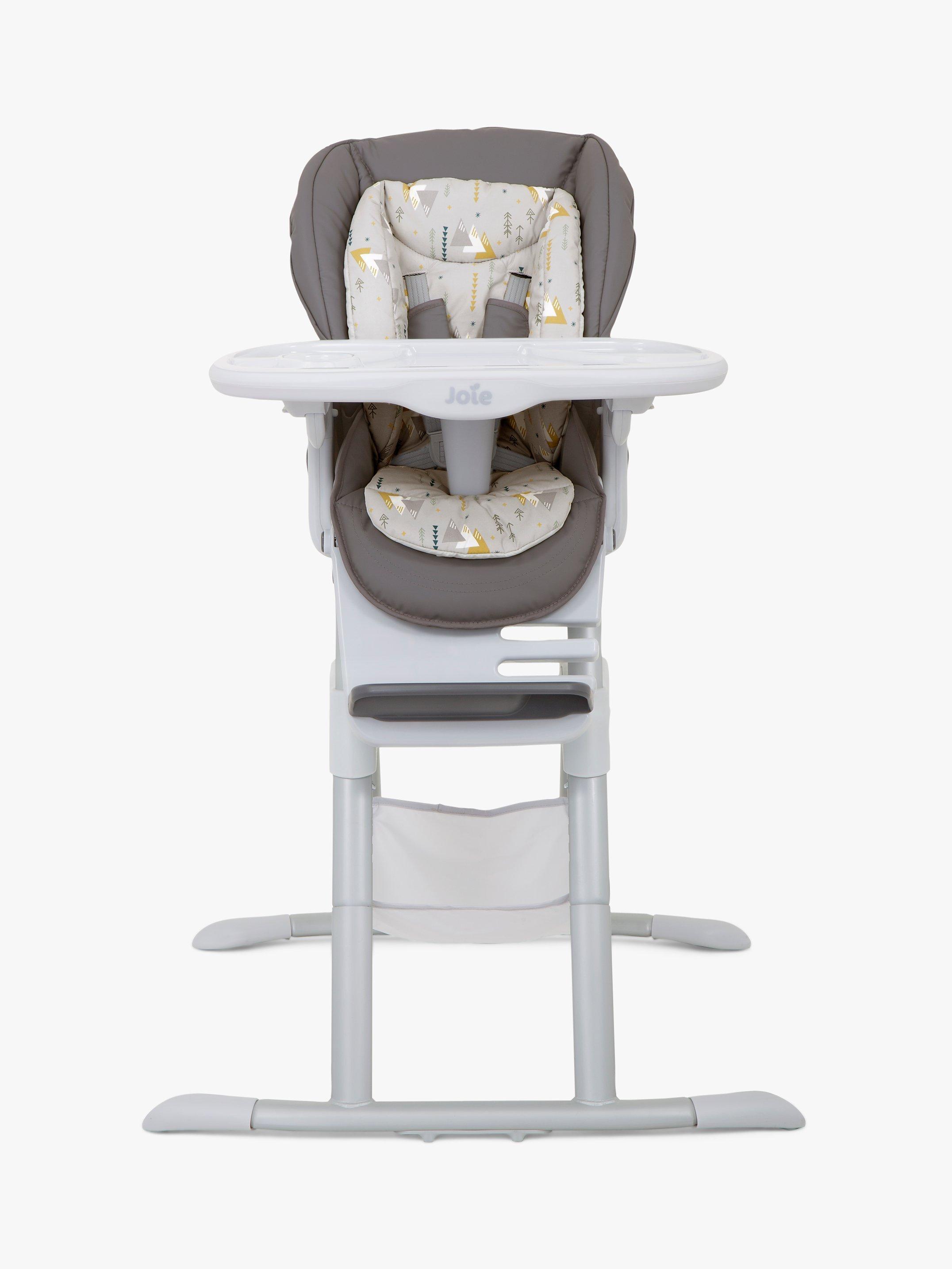 Joie Baby Mimzy 3 in 1 Spin Highchair, Geometric Mountains