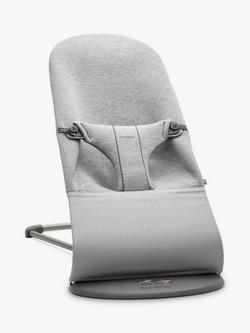 BabyBjörn Baby Bouncer Bliss 3D Jersey, Light Grey