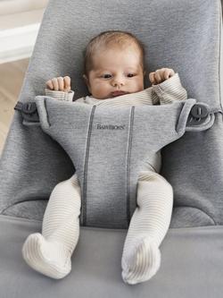 BabyBjörn Baby Bouncer Bliss 3D Jersey - view 2, Light Grey