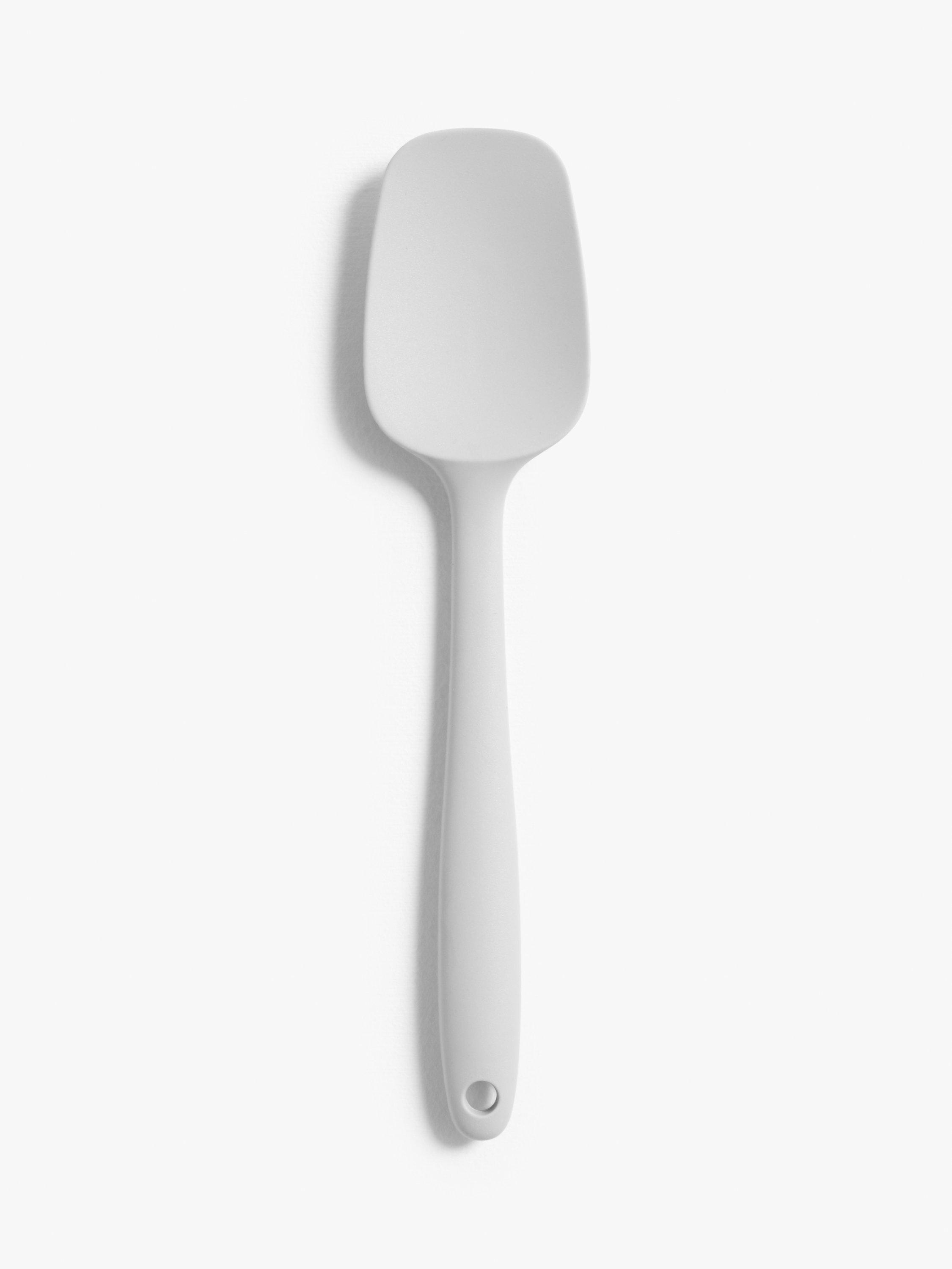 John Lewis Silicone Spoonula, Grey