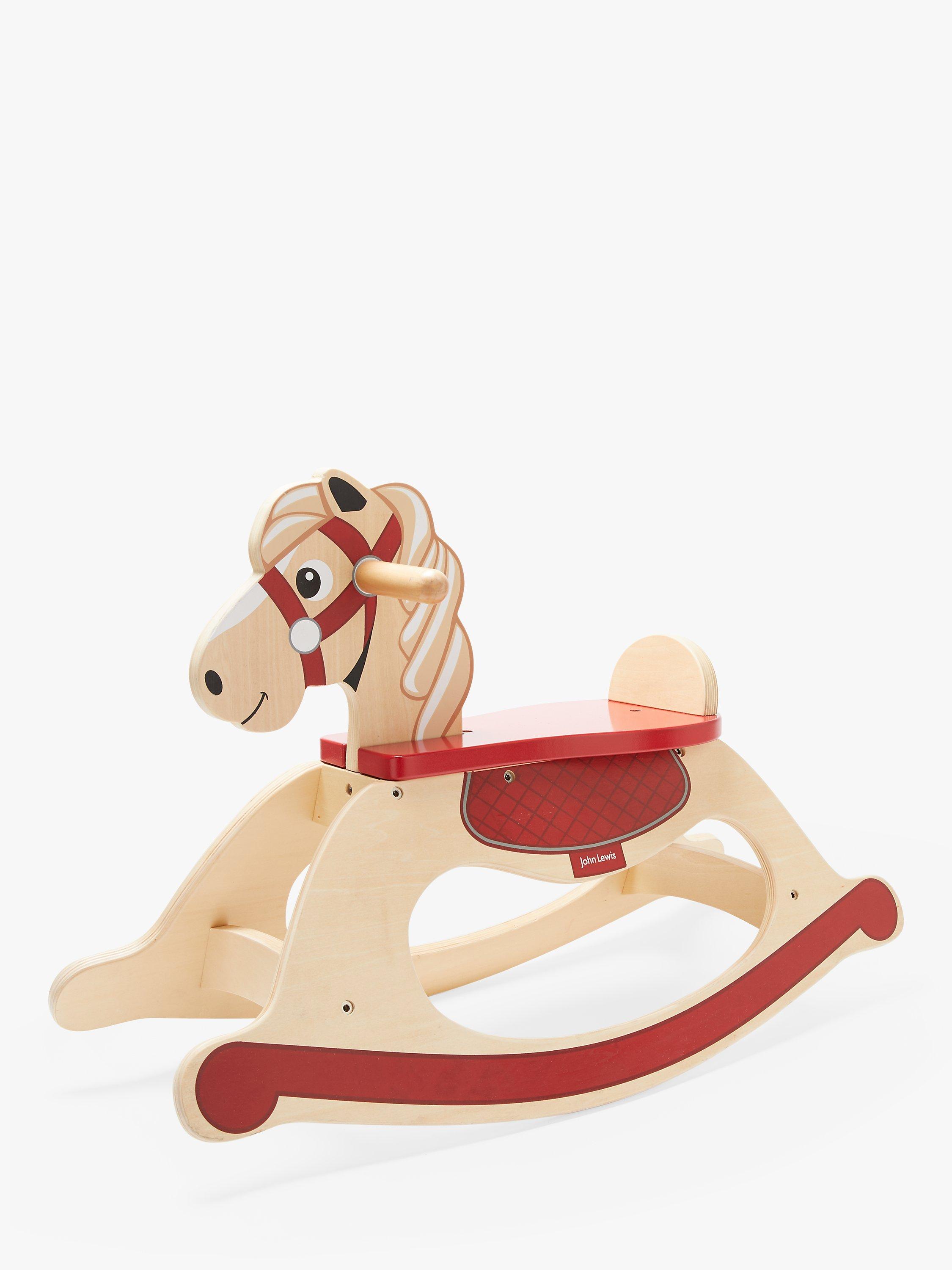 John Lewis Wooden Carousel Rocking Horse