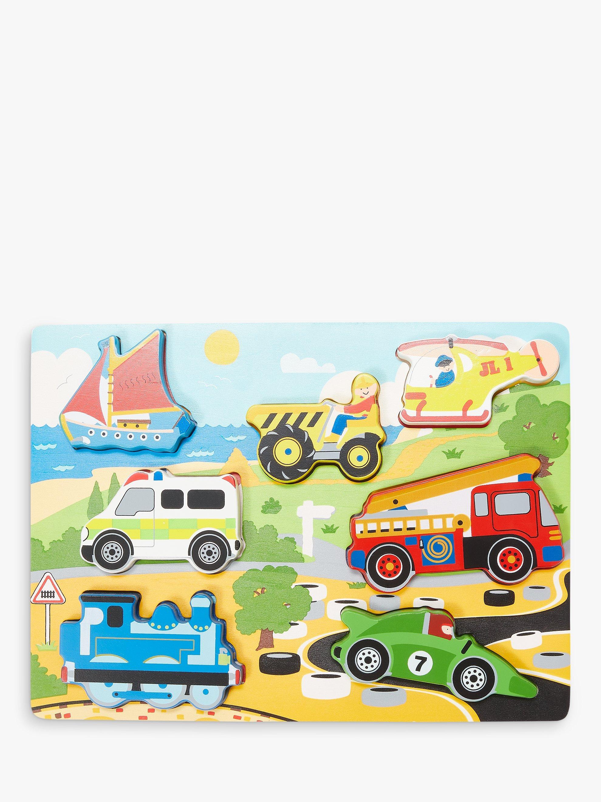 John Lewis Wooden Transport Puzzle