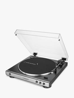 Audio-Technica AT-LP60XUSB USB Conversion Turntable, Gun Metal - view 2, Gun Metal