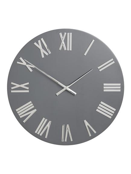 John Lewis Roman Numerals Large Wall Clock, 60cm, Graphite, Graphite