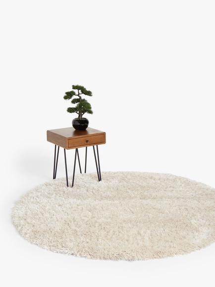 John Lewis Rhapsody Round Rug, Dia. 200cm - view 2, Ivory