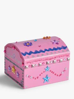 John Lewis Decorate Your Own Jewellery Box, Multi