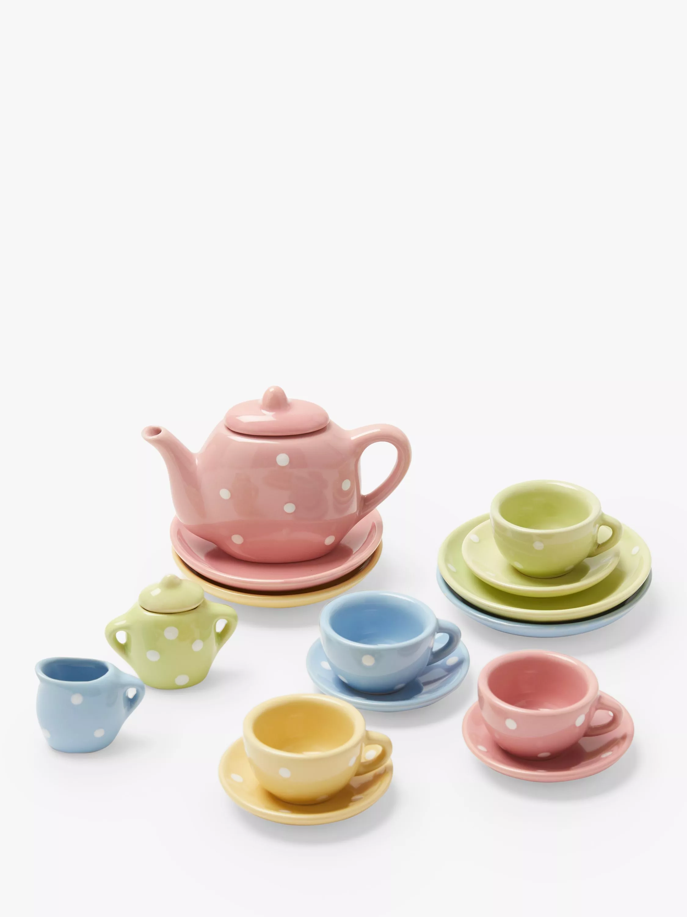 John Lewis 15 Piece Toy China Tea Set