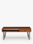 John Lewis Hairpin Coffee Table, Dark Oak