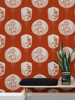 Mini Moderns Lucky Lantern Wallpaper - view 2, Azdpt045ho