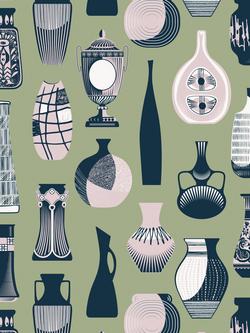 Mini Moderns Vessel Wallpaper - view 2, Azdpt043bl