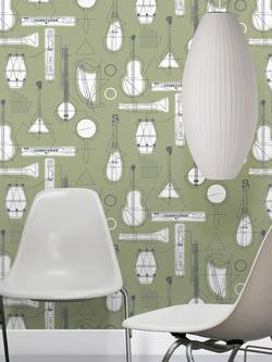 Mini Moderns Concert Wallpaper - view 2, Azdpt039bl