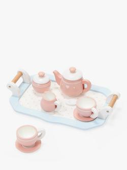 John Lewis Wooden Toy Tea Set, 