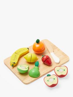 John Lewis Wooden Fruit Set, 