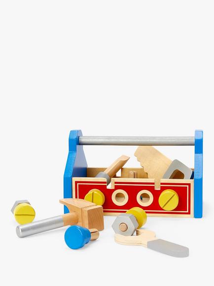 John Lewis Wooden Tool Box, Multi