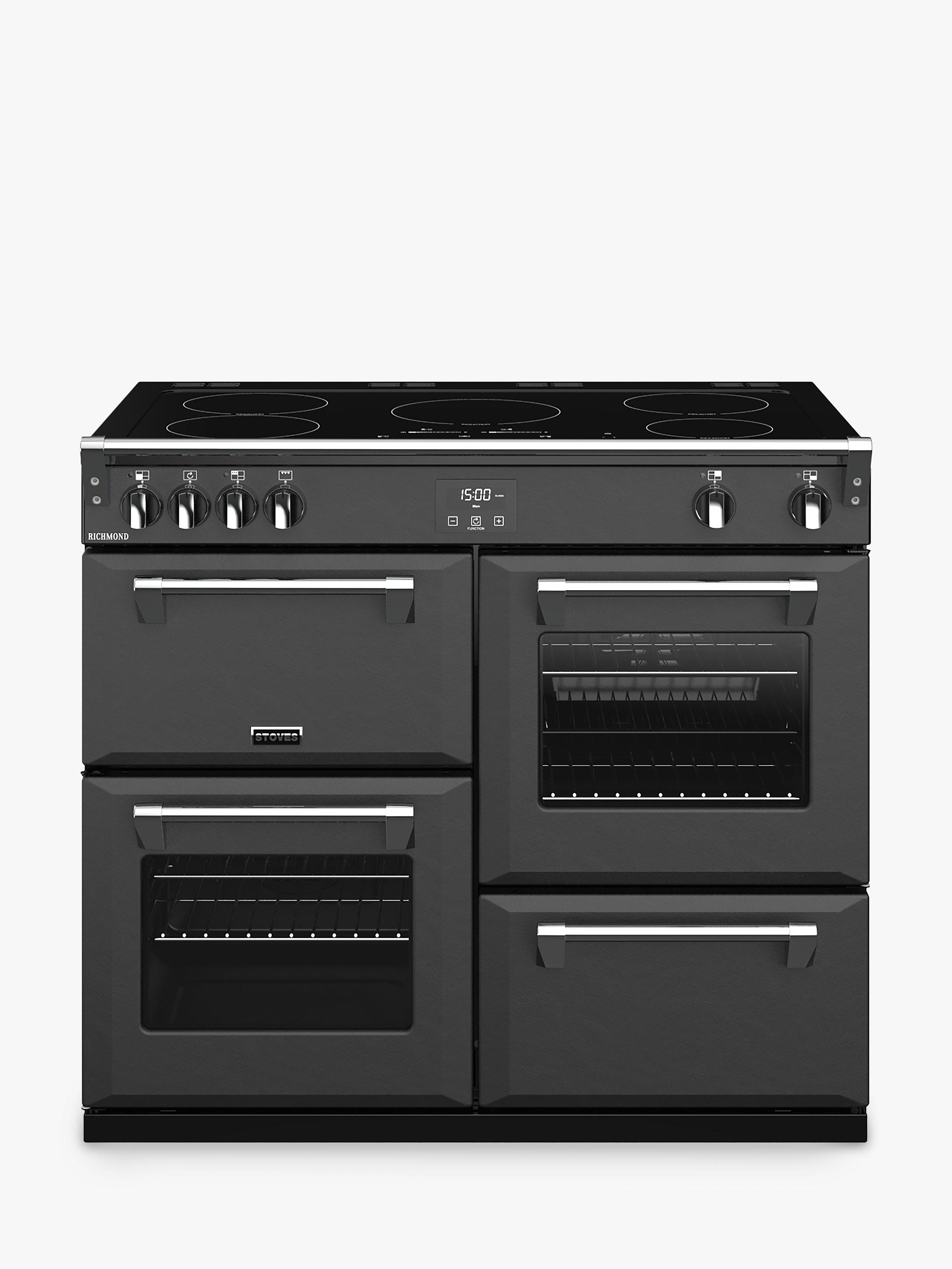 Stoves Richmond S1000Ei 100cm Induction Electric Range Cooker, A Energy Rating, Anthracite