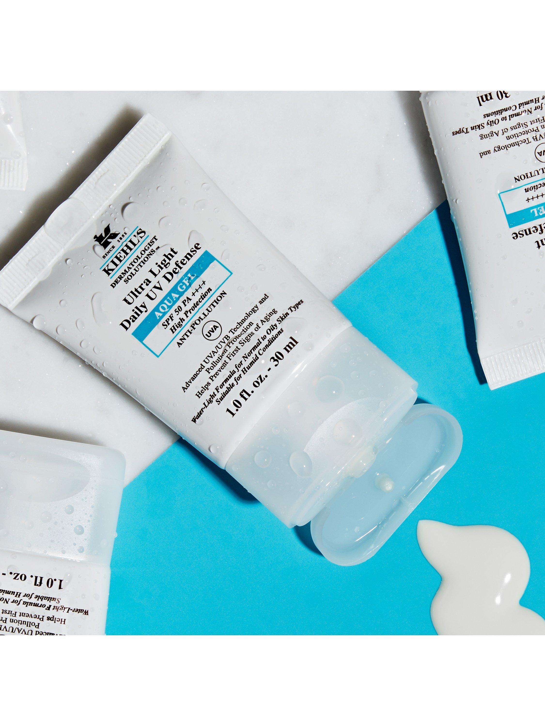 Product image 5 of 5, which shows Kiehl's Ultra Light Daily UV Defense Aqua Gel SPF 50 PA++++, 60ml
