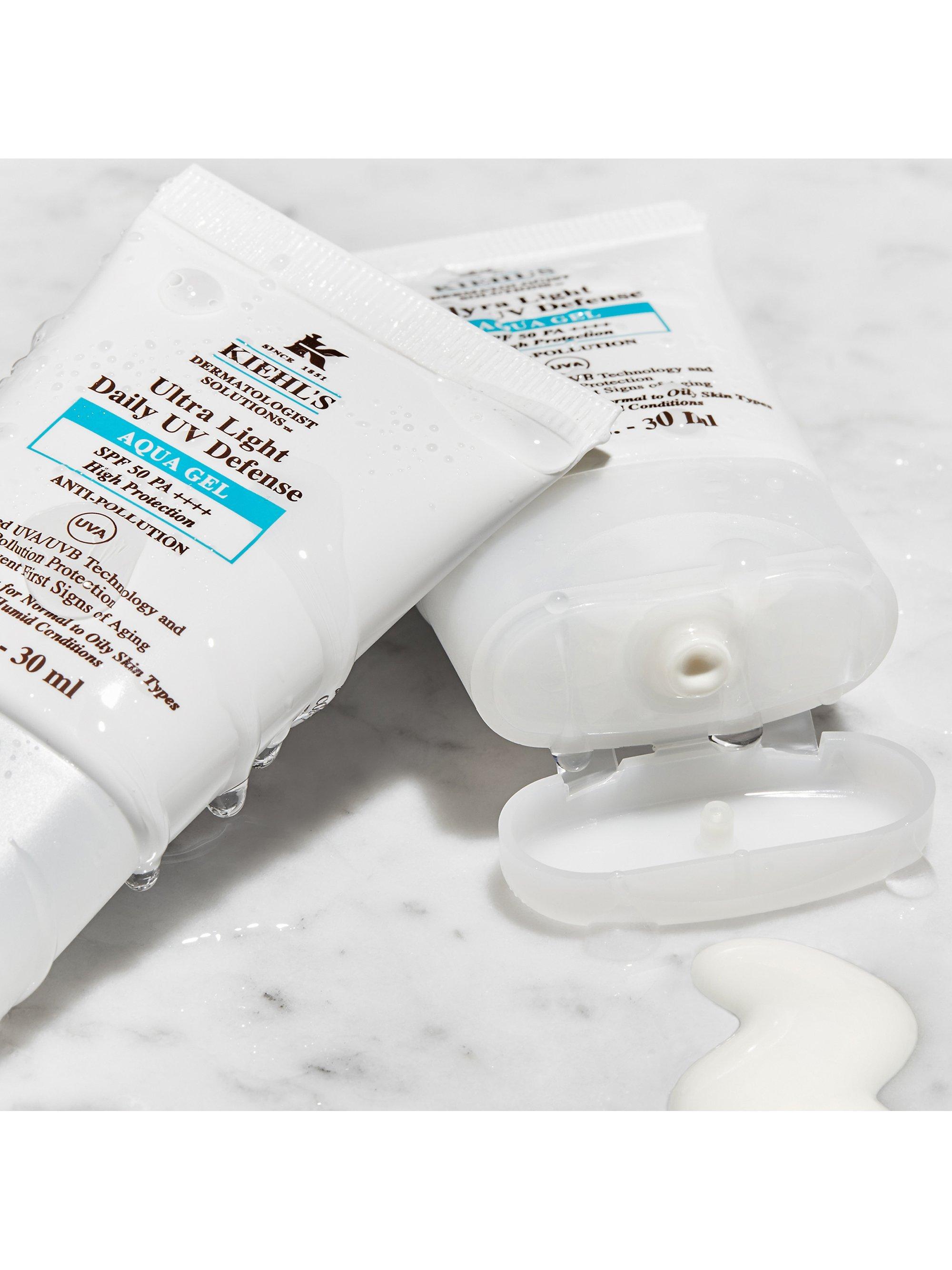 Product image 3 of 5, which shows Kiehl's Ultra Light Daily UV Defense Aqua Gel SPF 50 PA++++, 60ml