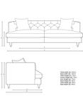 John Lewis Chester Grand 4 Seater Sofa