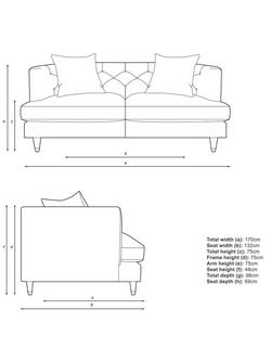 John Lewis Chester Medium 2 Seater Sofa - view 2, 