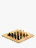 John Lewis Wooden Chess & Draughts Travel Game