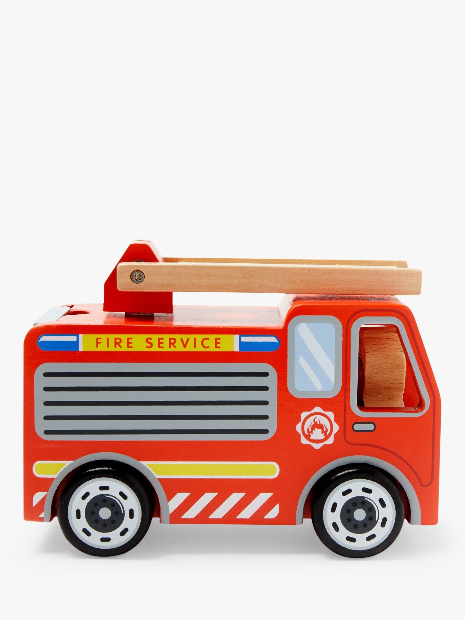 John Lewis Wooden Fire Engine