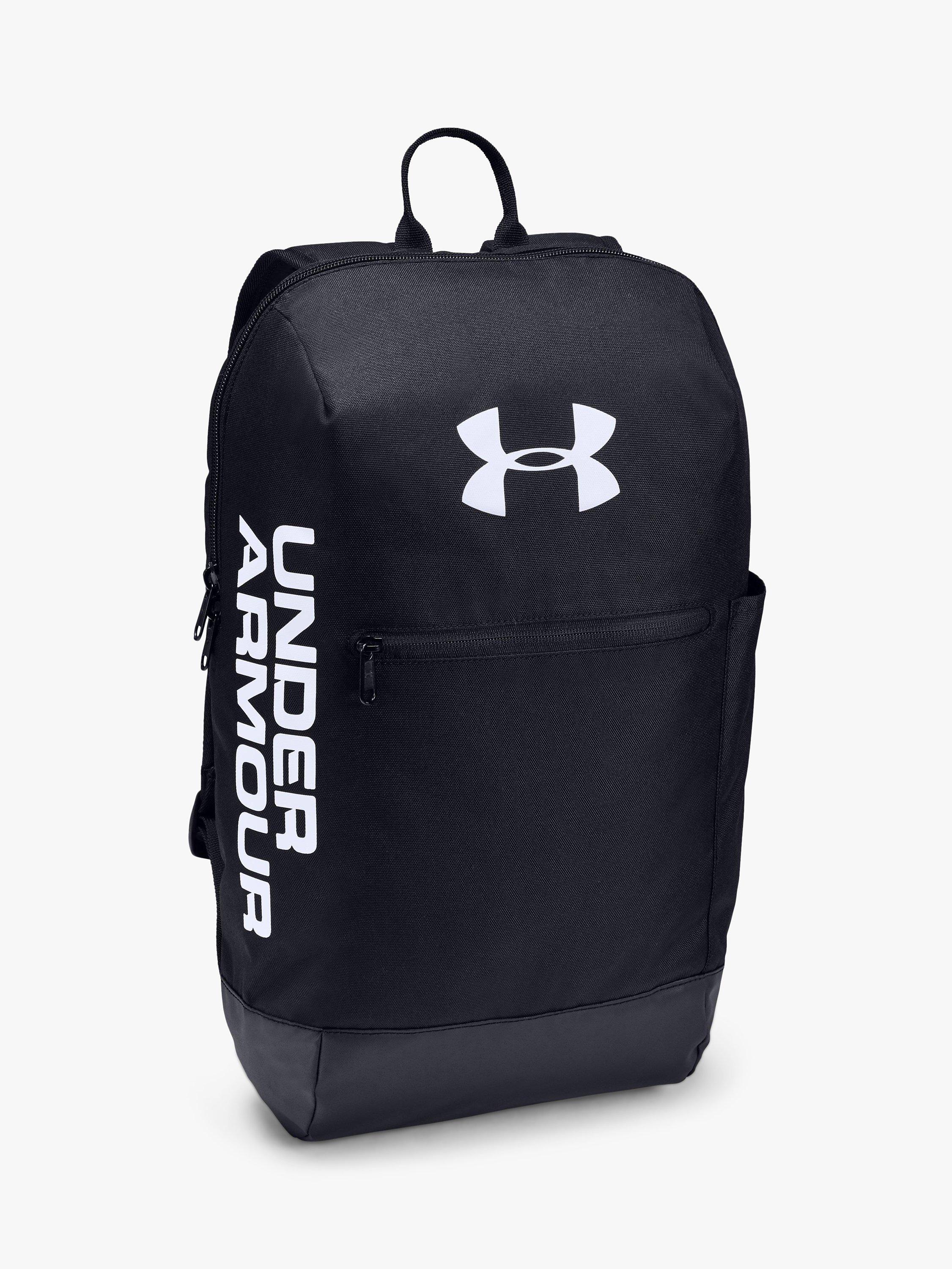 Under Armour Patterson Backpack, Black/White