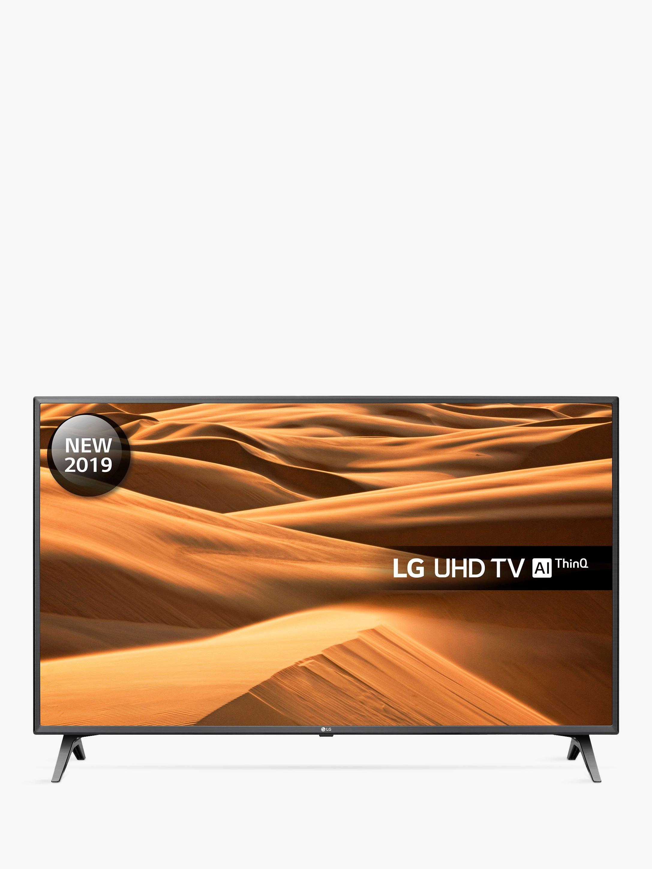 LG 50UM7500PLA (2019) LED HDR 4K Ultra HD Smart TV, 50" with Freeview Play/Freesat HD, Ultra HD Certified, Black & Titan