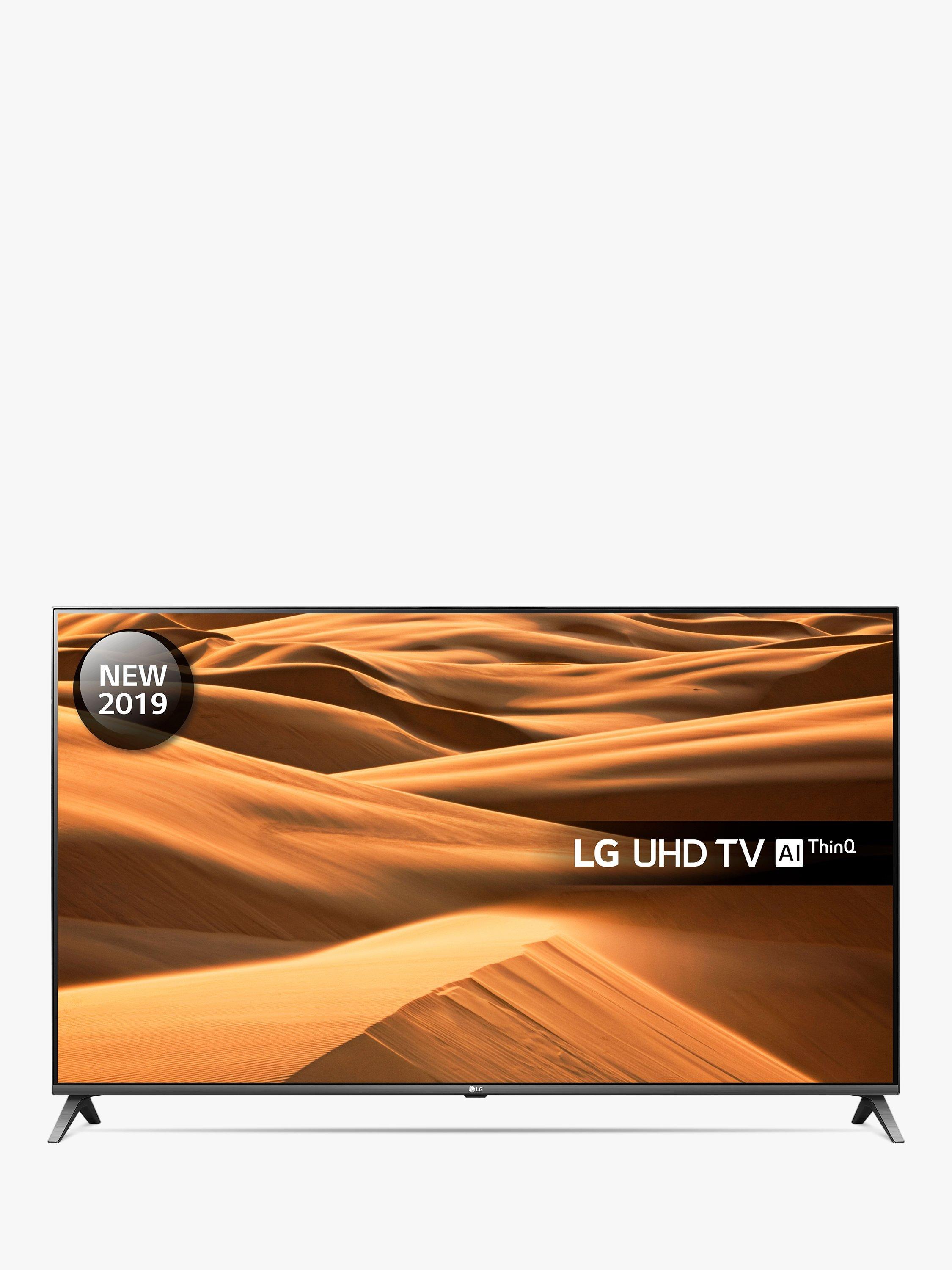 LG 55UM7510PLA (2019) LED HDR 4K Ultra HD Smart TV, 55" with Freeview Play/Freesat HD, Ultra HD Certified, Black & Titan