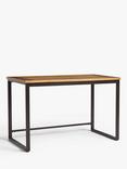 John Lewis Fallowfield Desk, Black/Grey