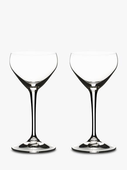 RIEDEL Bar Crystal Glass Nick & Nora Cocktail Glasses, Set of 2, 140ml, 