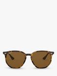 Ray-Ban RB4306 Unisex Polarised Sunglasses, Havana/Brown