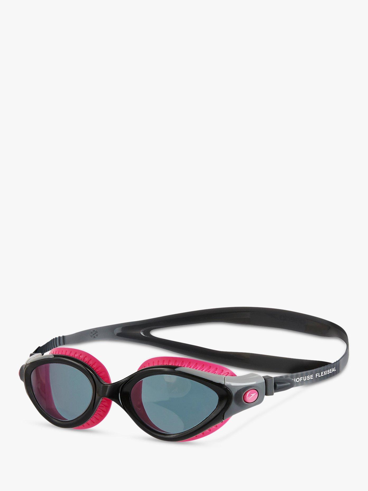 Speedo Futura Biofuse Flexiseal Women's Swimming Goggles, Pink/Smoke
