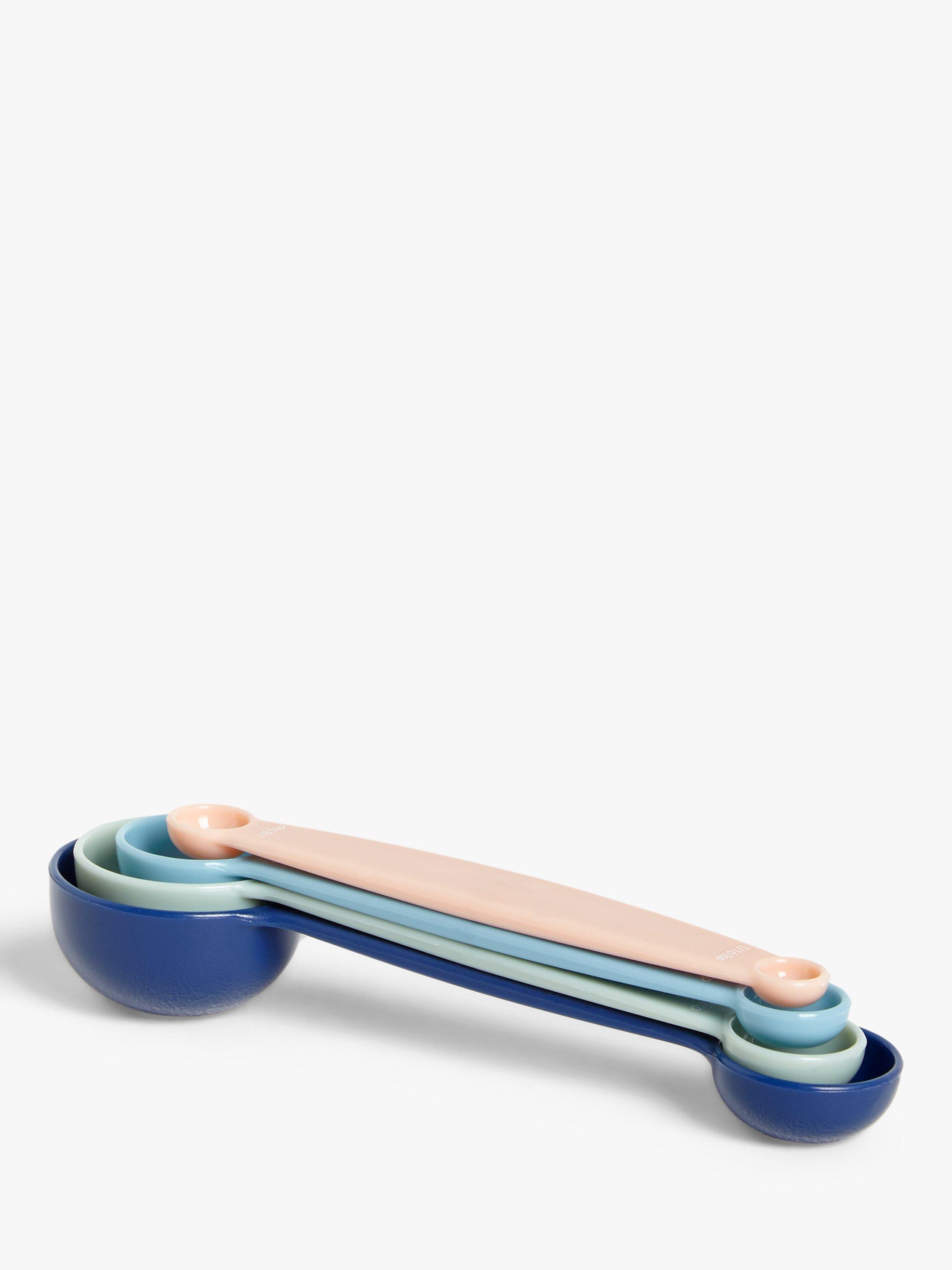 House by John Lewis Nesting Measuring Spoons, Set of 4, Assorted