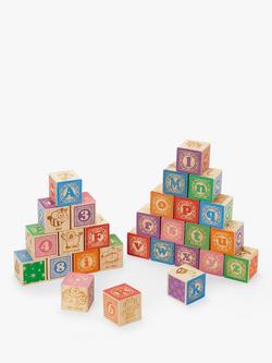 John Lewis Wooden Alphabet Blocks, 