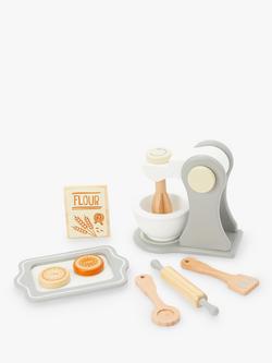 John Lewis Wooden Baking Set, Multi