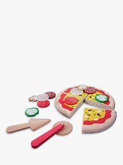 John Lewis Wooden Pizza Set, 