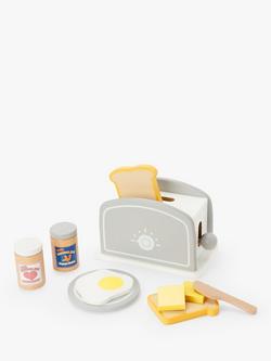 John Lewis Wooden Toaster, Multi