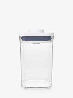 OXO POP Airtight Rectangular Kitchen Storage Container, Clear, Clear