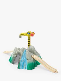 John Lewis Wooden Train Track Mountain - view 2, Multi